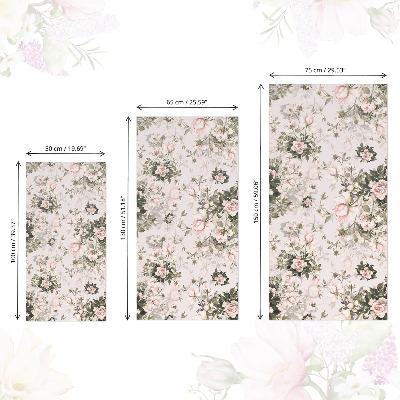 Folia do oklejania mebli Vintage kwiaty