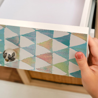 Folia meblowa Kolorowy retro wzór