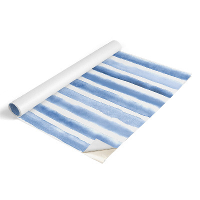 Folia meblowa Błękitne pasy