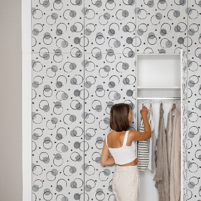 Nalepka na meble Kreatywne kręgi