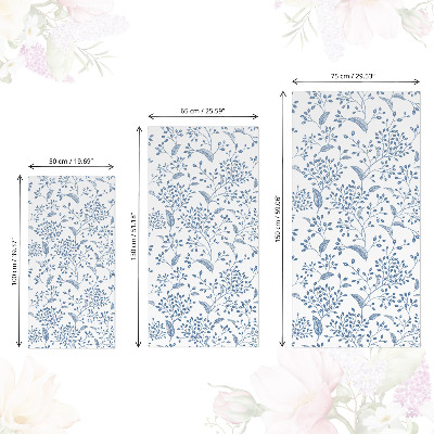 Folia samoprzylepna na meble Roślinny deseń