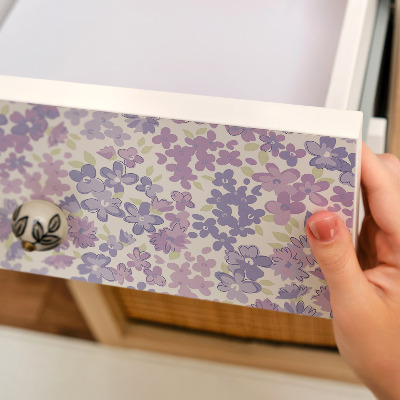 Folia meblowa Kolorowe kwiaty