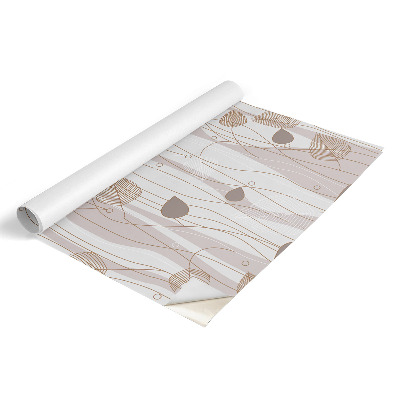 Nalepka na meble Liściasty pattern