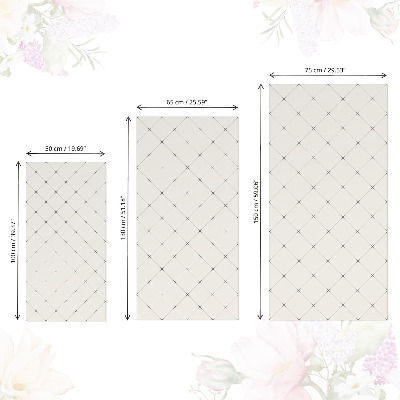 Folia samoprzylepna na meble Geometryczne romby