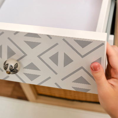 Nalepka na meble Geometryczny wzór