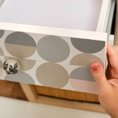 Nalepka na meble Geometryczne pastele