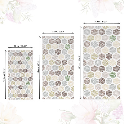 Folia meblowa Mozaika heksagonów