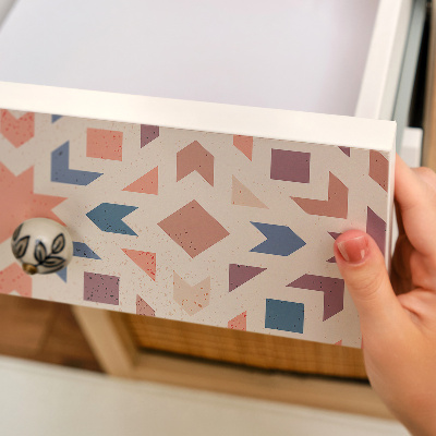 Nalepka na meble Geometryczna mozaika