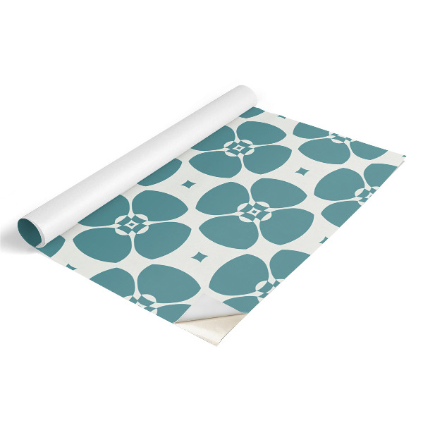 Folia samoprzylepna na meble Kwiatowa geometria