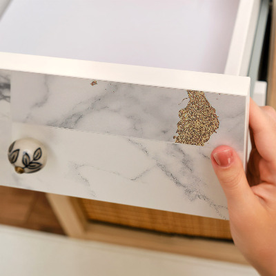 Nalepka na meble Marmurowa elegancja