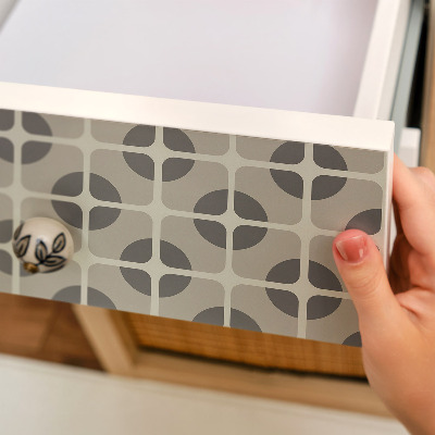 Nalepka na meble Geometryczny wzór