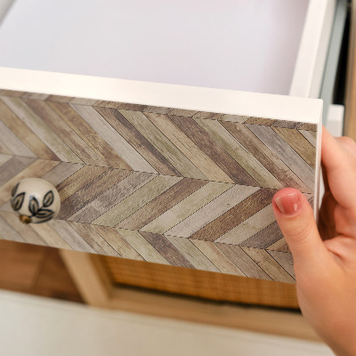 Folia samoprzylepna na meble Ponadczasowa jodełka