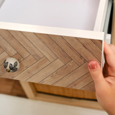 Folia do mebli Jodełka drewno