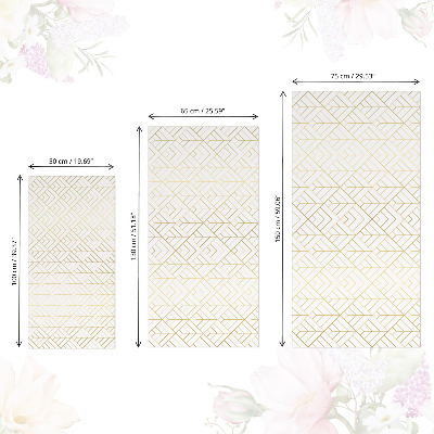 Nalepka na meble Minimalistyczna geometria