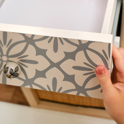 Folia do mebli Kwiatowy wzór