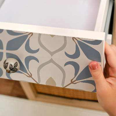 Folia meblowa Retro kwiaty