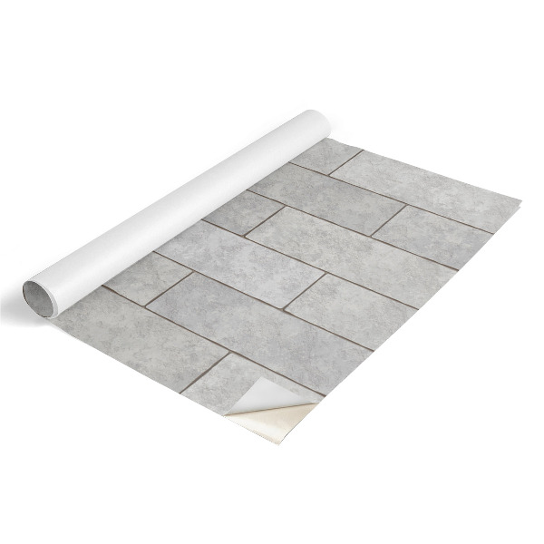 Folia samoprzylepna na meble Szare płytki