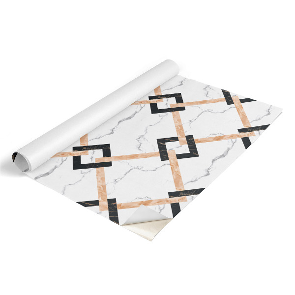 Nalepka na meble Plecionka na marmurze