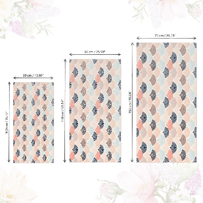 Nalepka na meble Pastelowe wachlarze