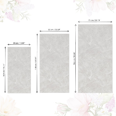 Nalepka na meble Szary marmur