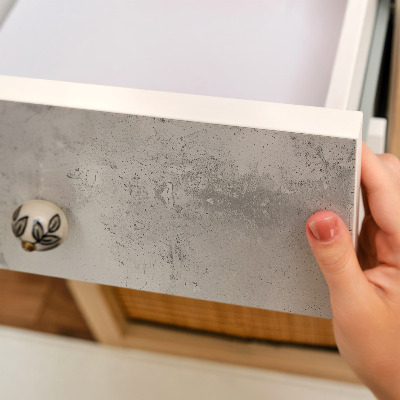 Folia meblowa Szara ściana