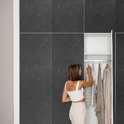 Folia do oklejania mebli Czarny marmur