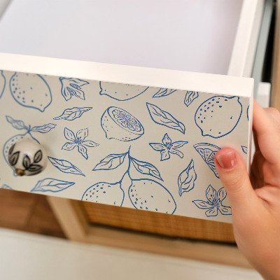 Folia do mebli Cytrusowy wzór