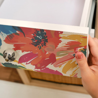 Nalepka na meble Kolorowy kalejdoskop