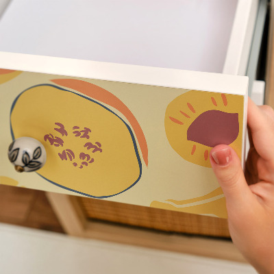 Folia samoprzylepna na meble Owocowy wzór