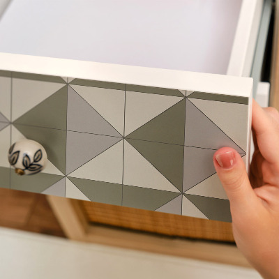 Folia meblowa Trójkątna mozaika