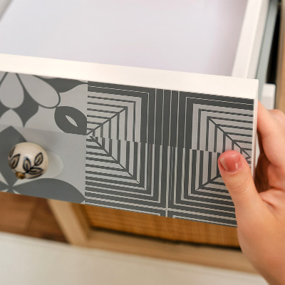 Folia samoprzylepna na meble Wiele kafli