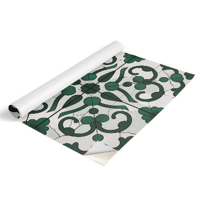 Nalepka na meble Zielone ornamenty