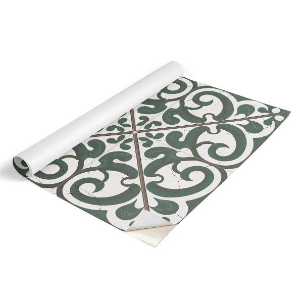 Folia do oklejania mebli Roślinne zawijasy