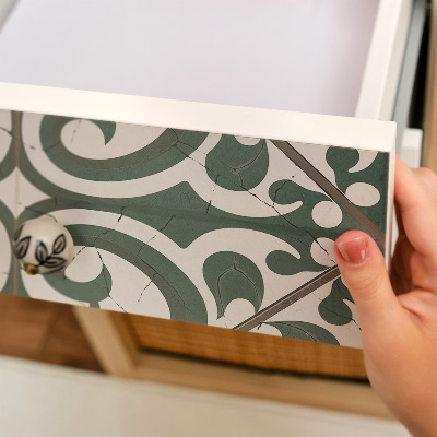 Folia do oklejania mebli Roślinne zawijasy