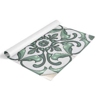 Folia do mebli Zielone ornamenty