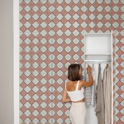 Nalepka na meble Szachownica płytek