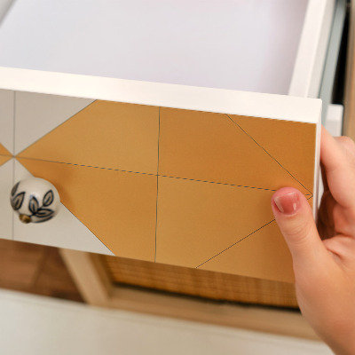 Folia do oklejania mebli Mozaika trójkątów