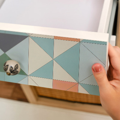 Folia samoprzylepna na meble Geometryczna mozaika