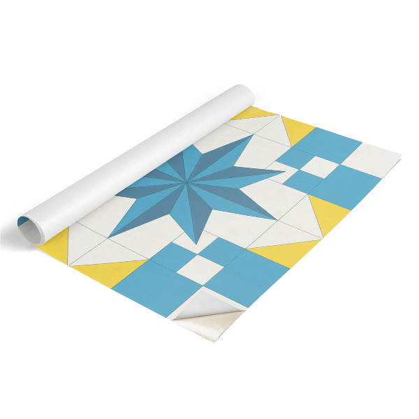 Folia meblowa Niebieska gwiazdy