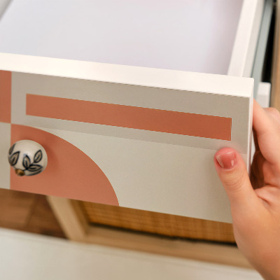 Folia do oklejania mebli Vintage kształty