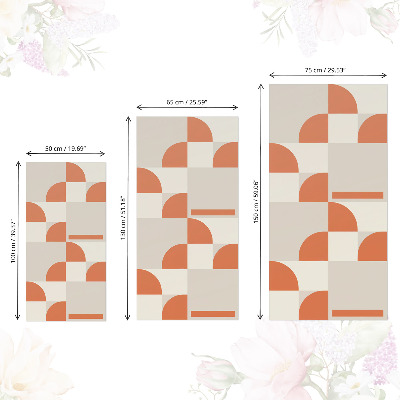 Folia do oklejania mebli Vintage kształty