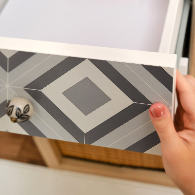 Nalepka na meble Geometryczne kafle