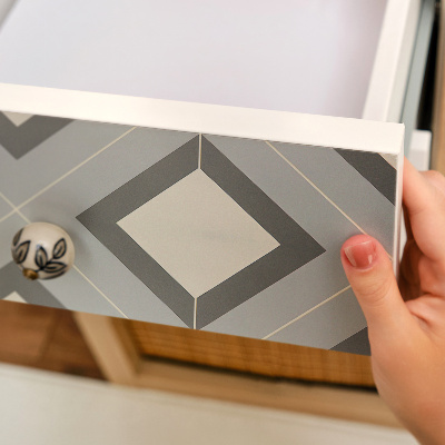 Folia do oklejania mebli Geometryczny wzór