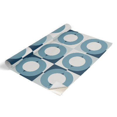 Folia do mebli Niebieskie koła