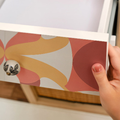 Folia samoprzylepna na meble Retro sztuka