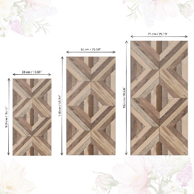 Folia meblowa Drewniana układanka