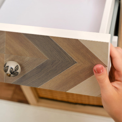 Folia do mebli Drewniana mozaika