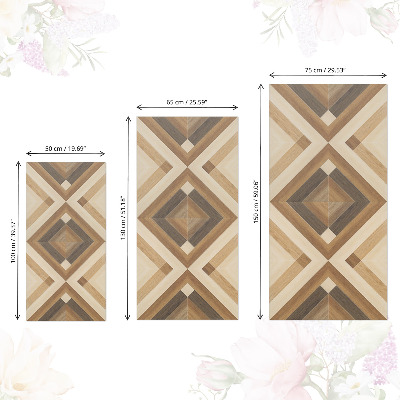 Folia do mebli Drewniana mozaika