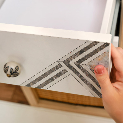 Folia do oklejania mebli Geometria nowoczesna