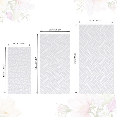 Folia samoprzylepna na meble Falisty wzór